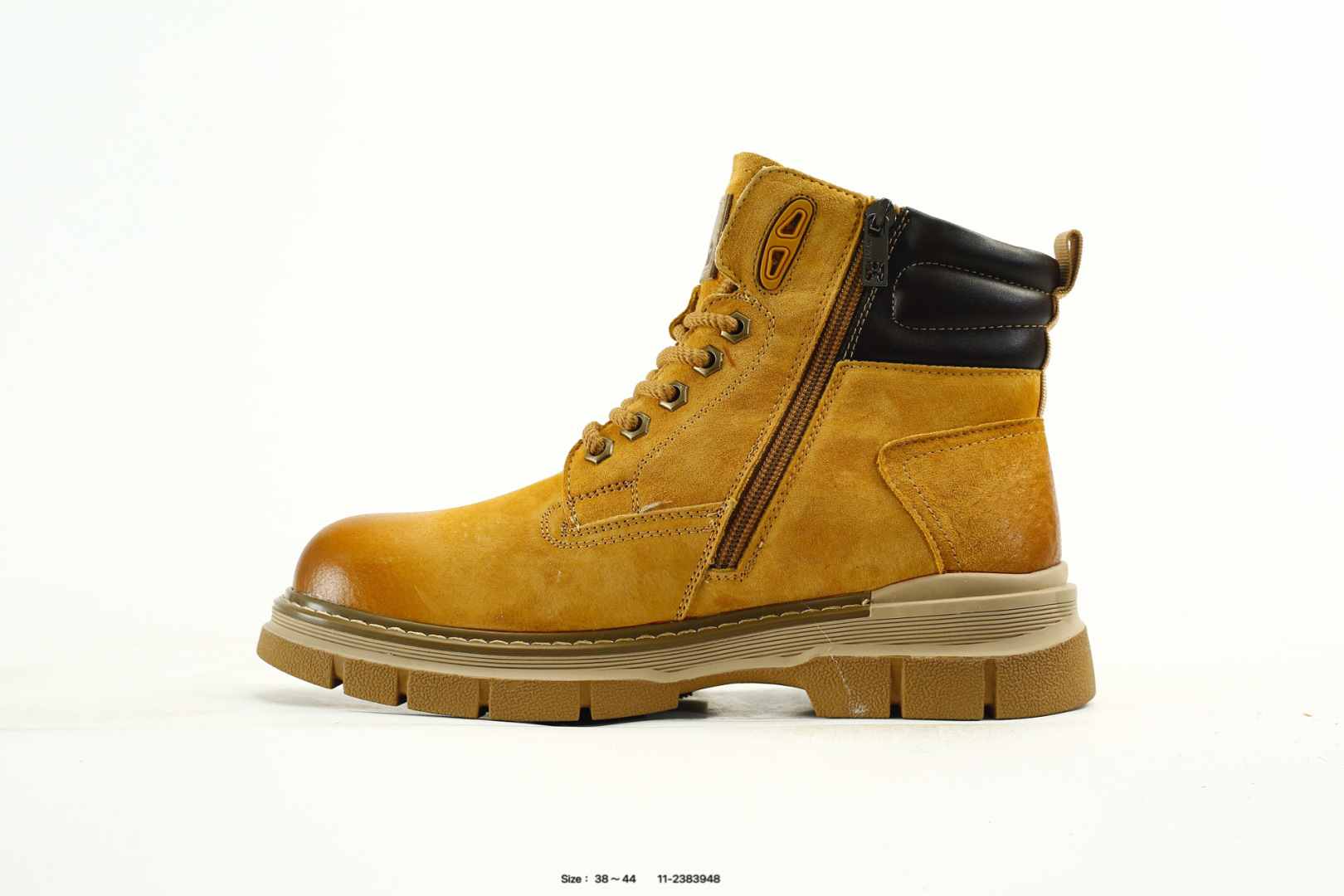 Timberland Premium Leather Waterproof High-Top Boots Wheat