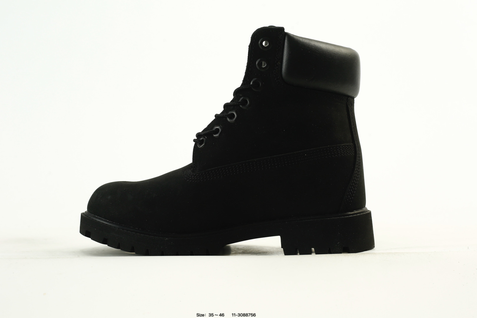 Timberland Premium Waterproof Leather Work Boots Black