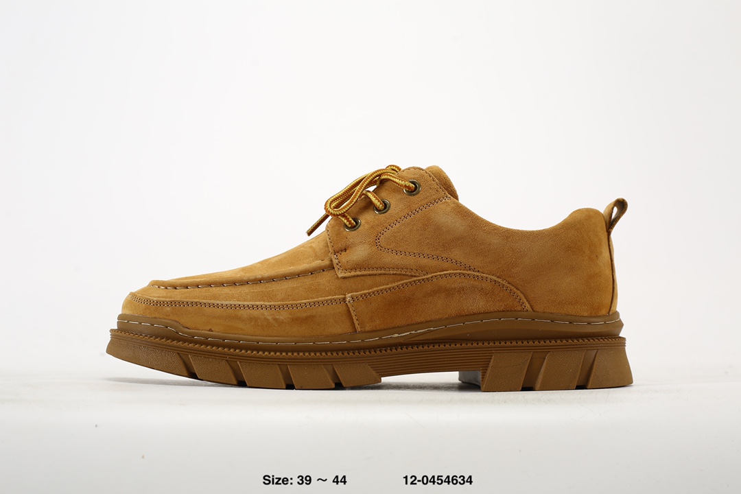 Timberland Lug Sole Low-Top Lace-Up Shoes Wheat Brown