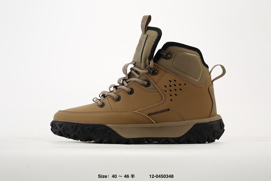 Timberland High-Top Hiking Boots Khaki