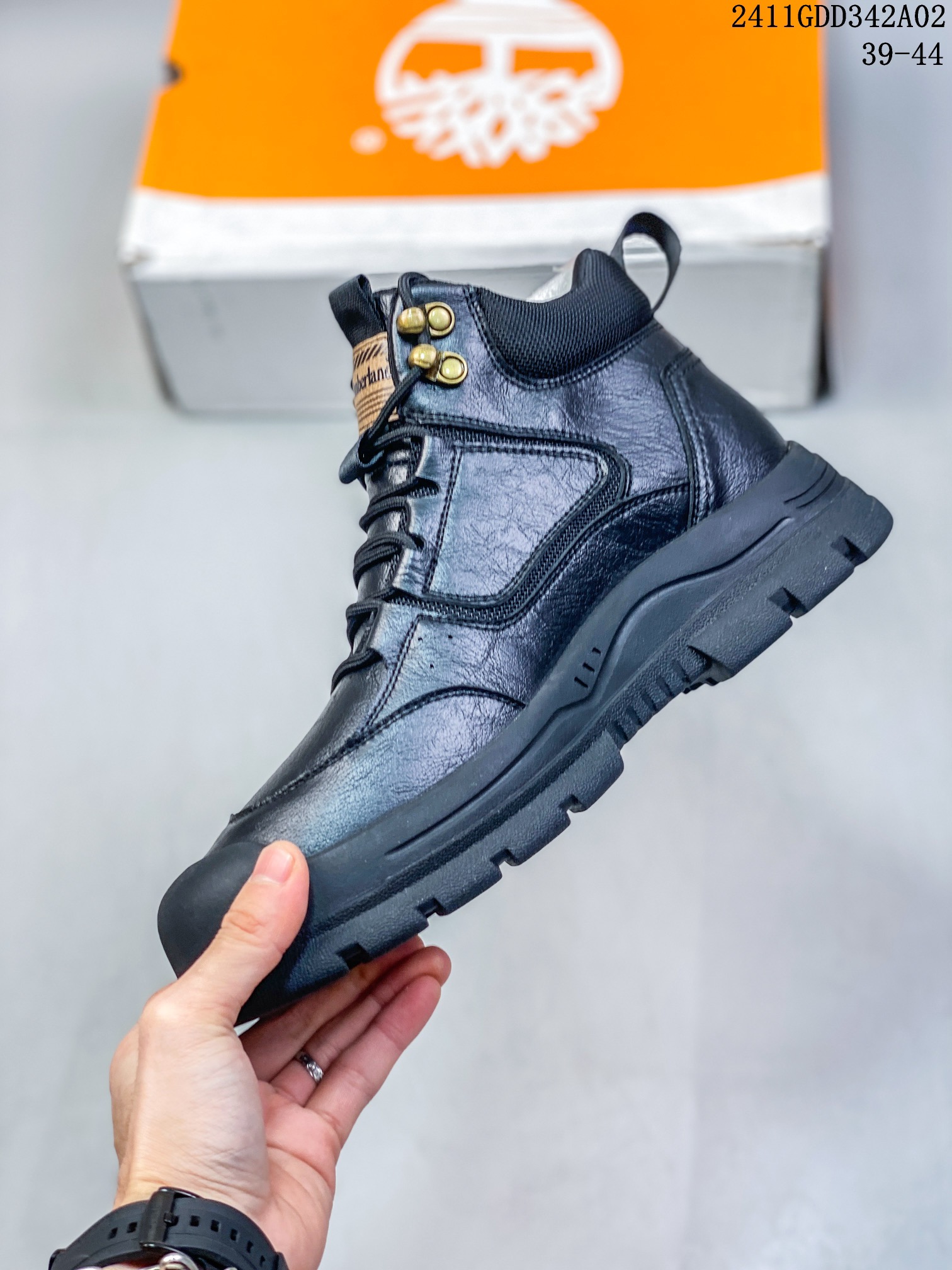 Timberland Waterproof Nubuck Boots Black