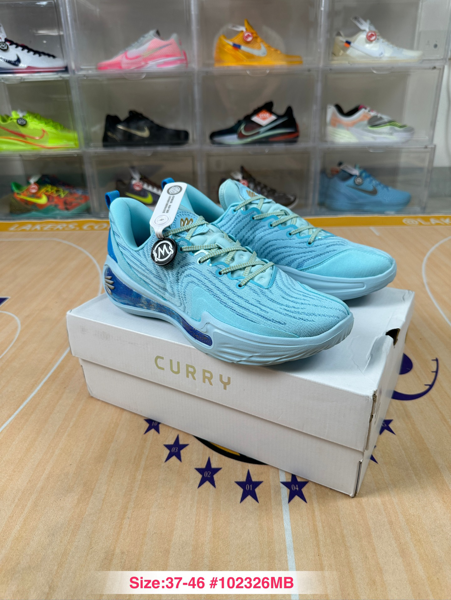 Under Armour Curry 12 Basketball Shoes Light Blue