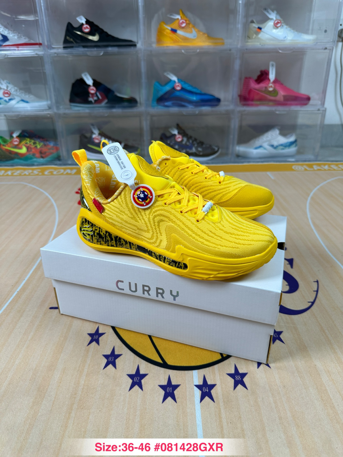 Under Armour Curry 12 Basketball Shoes Yellow
