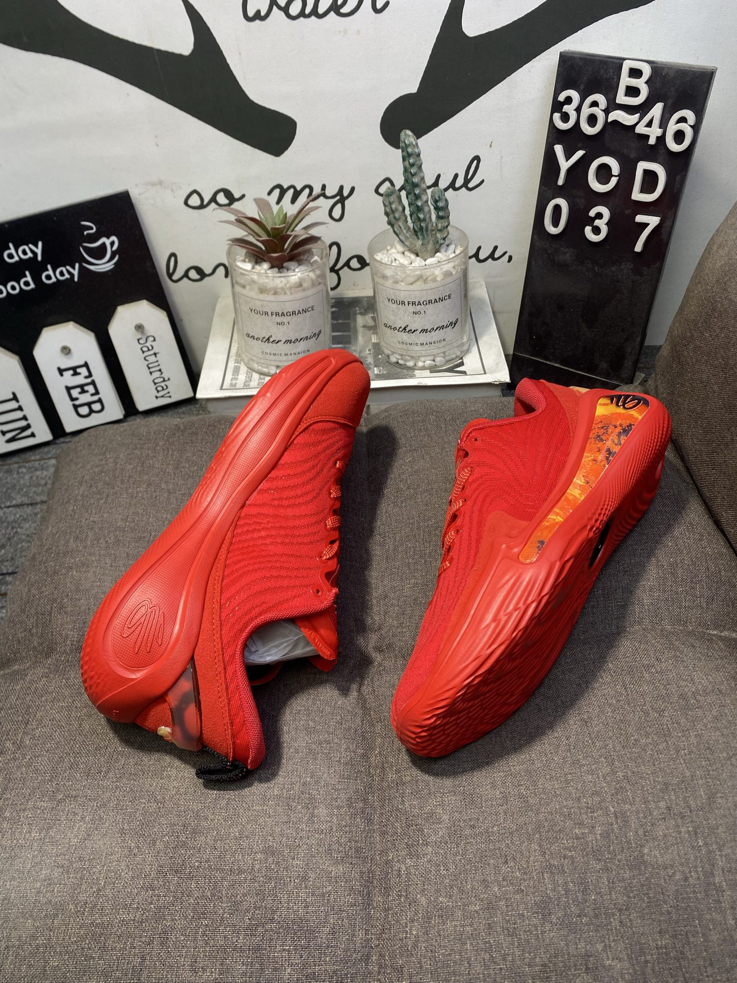 Under Armour Curry 12 WT Basketball Shoes Red