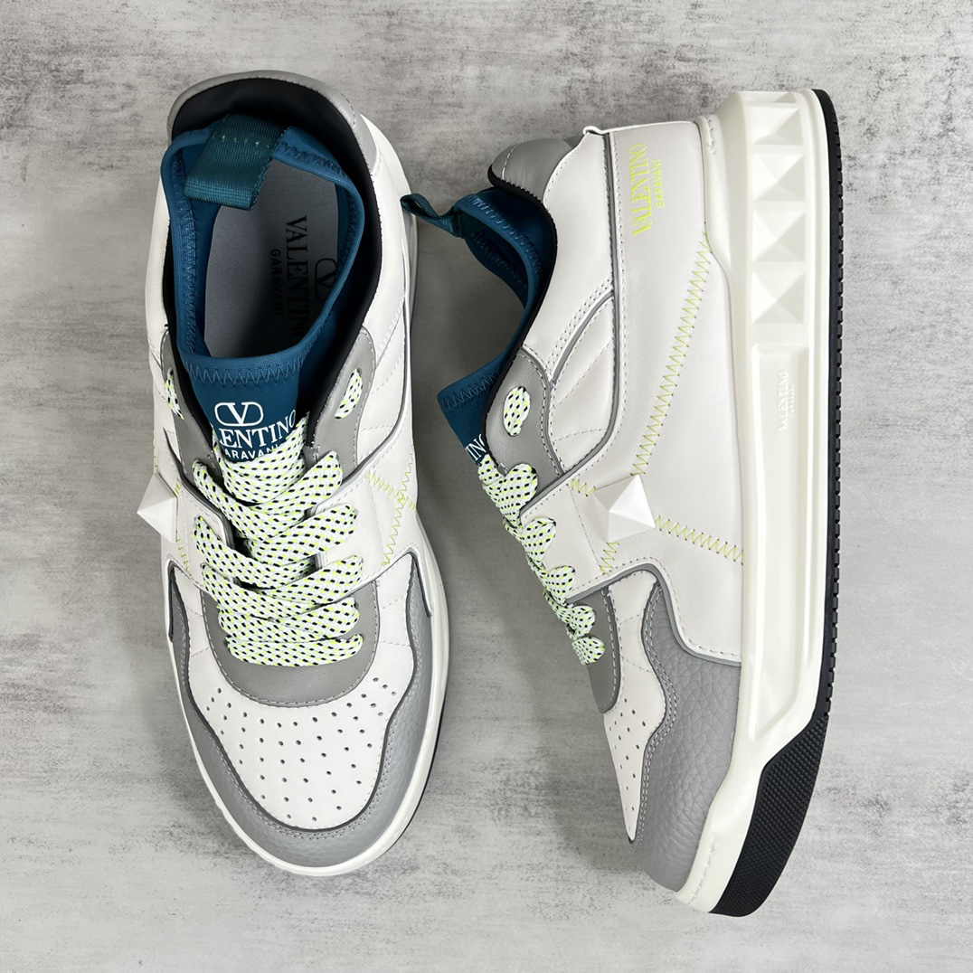 Valentino Garavani Platform Sneakers White/Grey