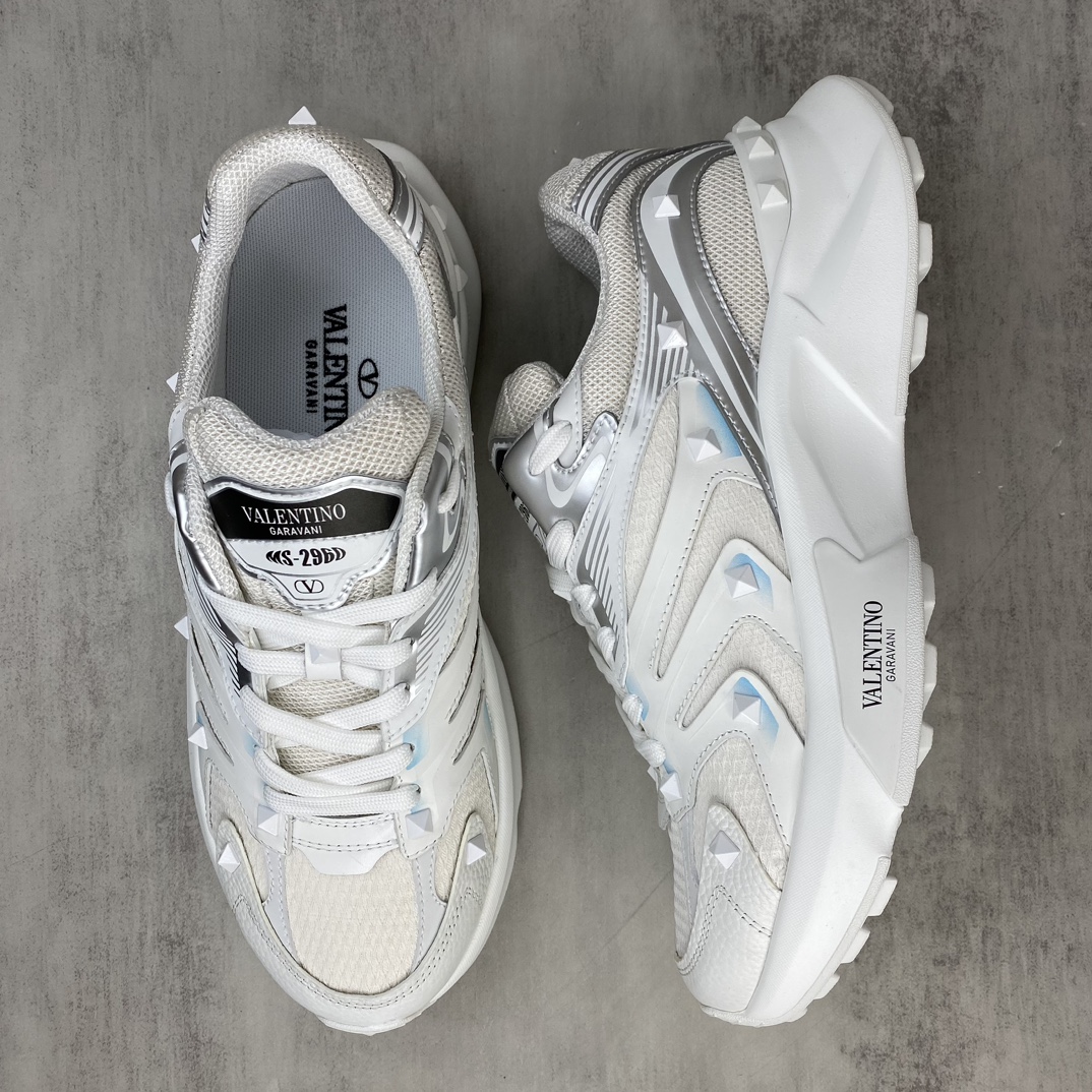 Valentino Garavani Totaloop V Sneakers White/Silver