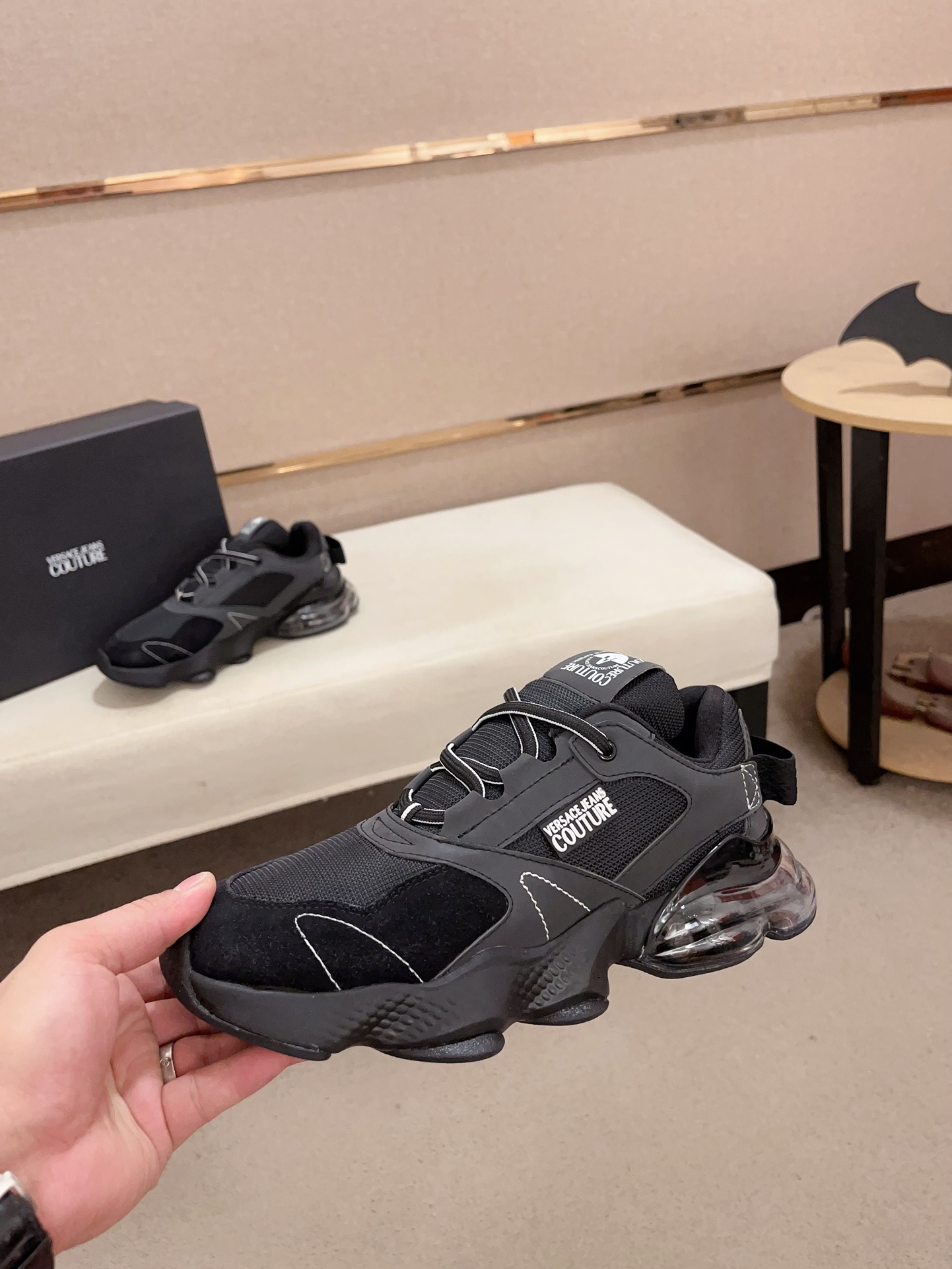 Versace Jeans Couture Chunky Sneakers Black