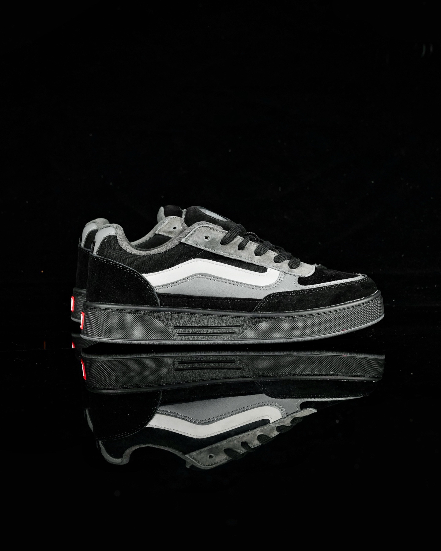 Vans Skate Estazzo Chunky Skate Shoes Black/Grey