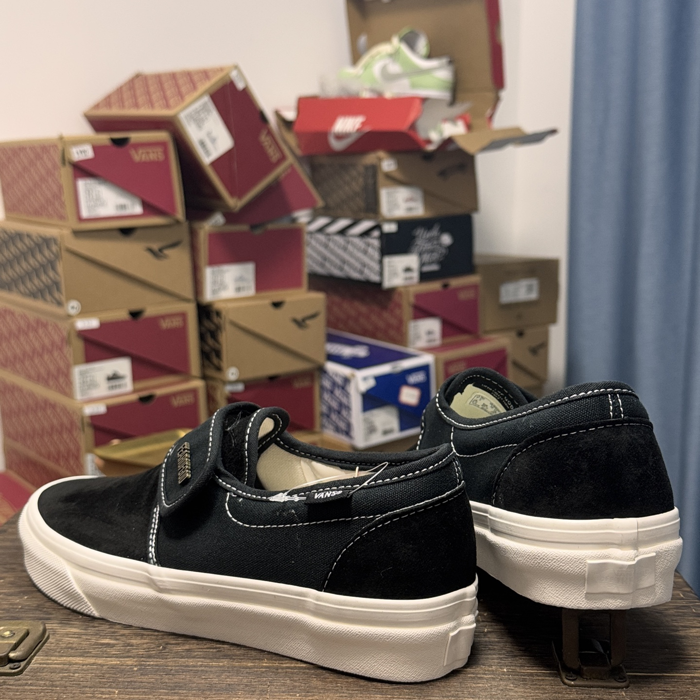 Vans Slip-On x FOG Suede Black