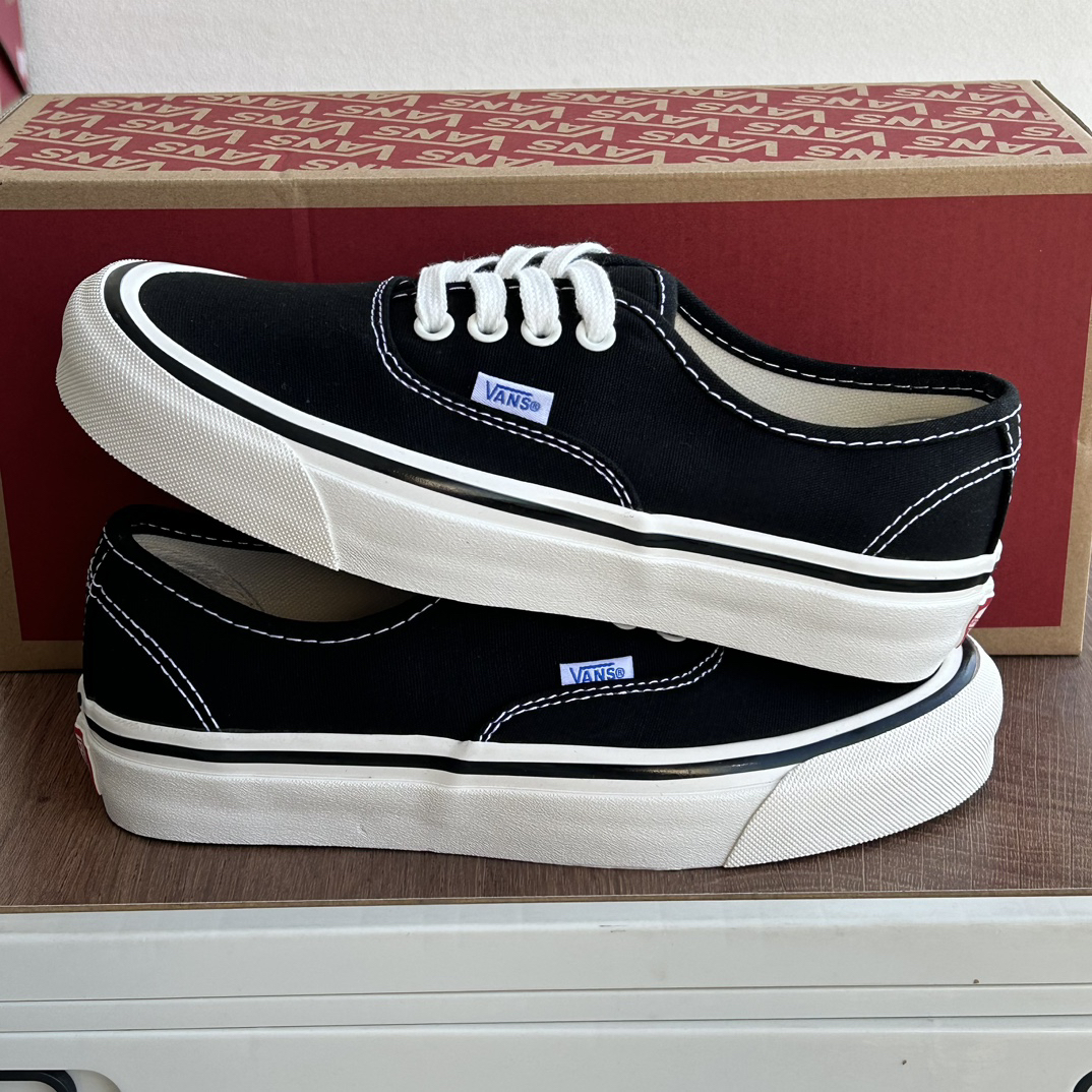 Vans Authentic 44 DX Low Skate Shoes Black