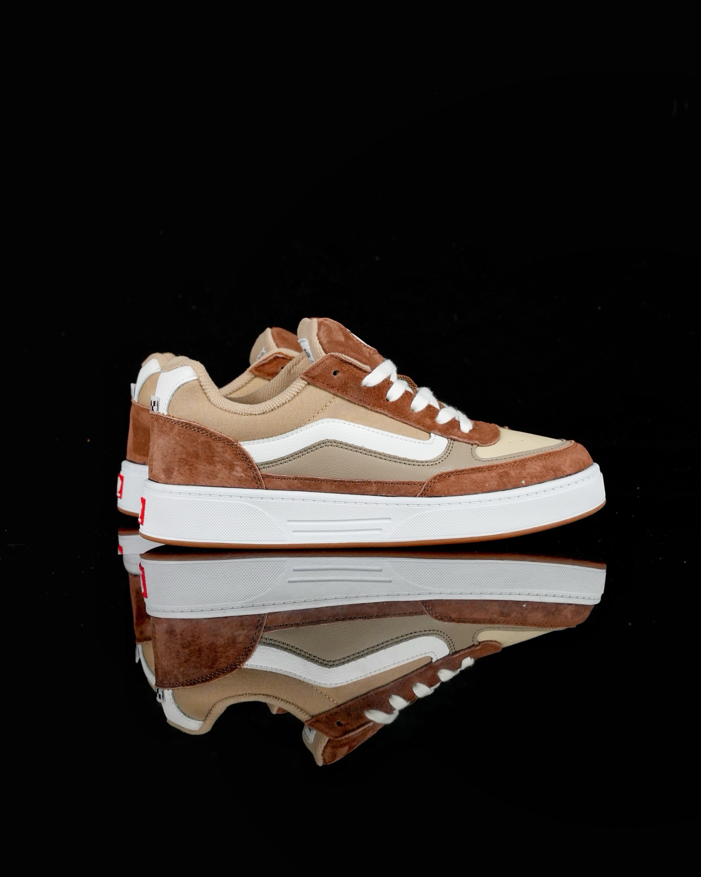 Vans Skate Estazzo Retro Skate Sneakers Brown/Khaki