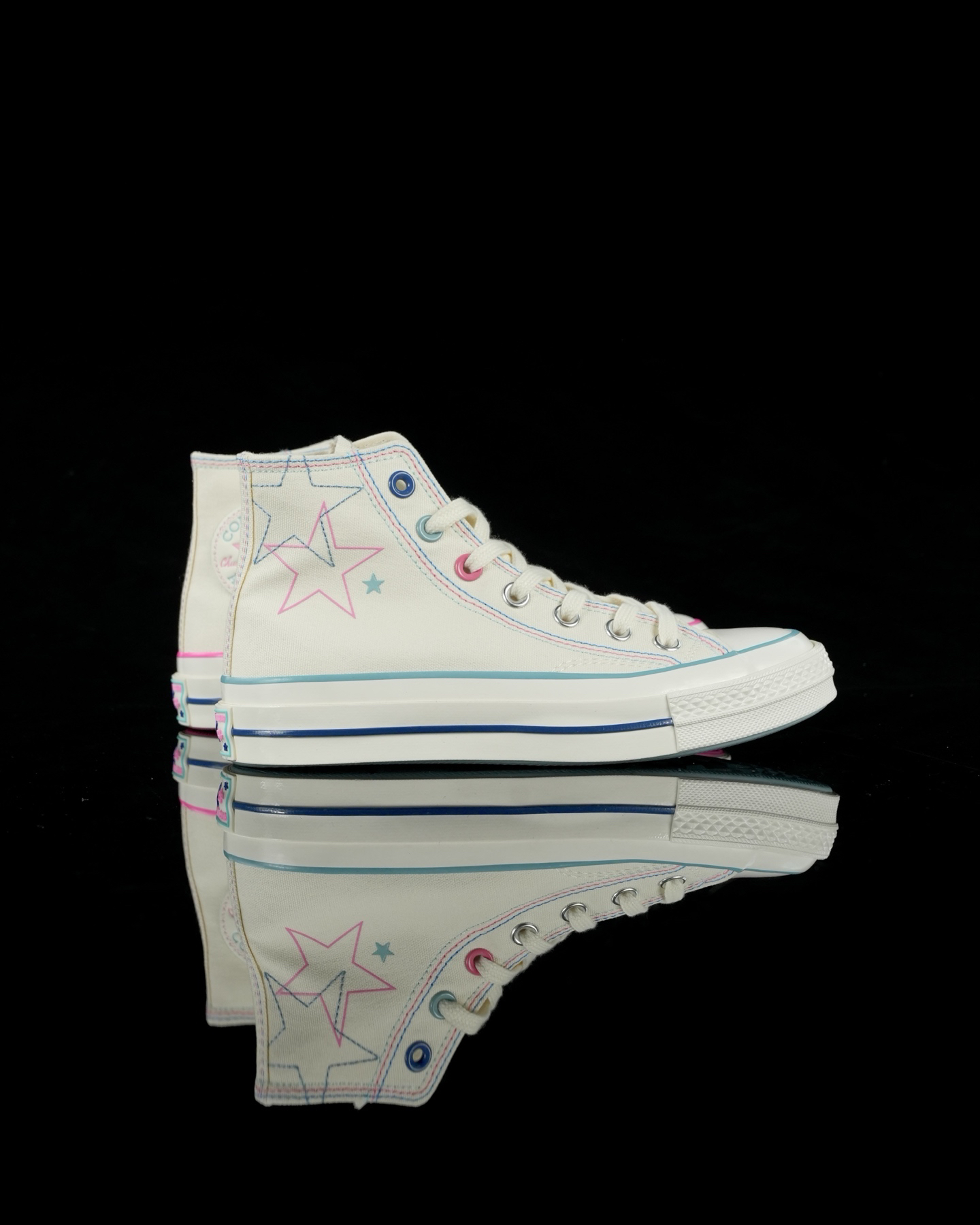 Converse Chuck 70 Star Stitch Hi-Top Multicolor