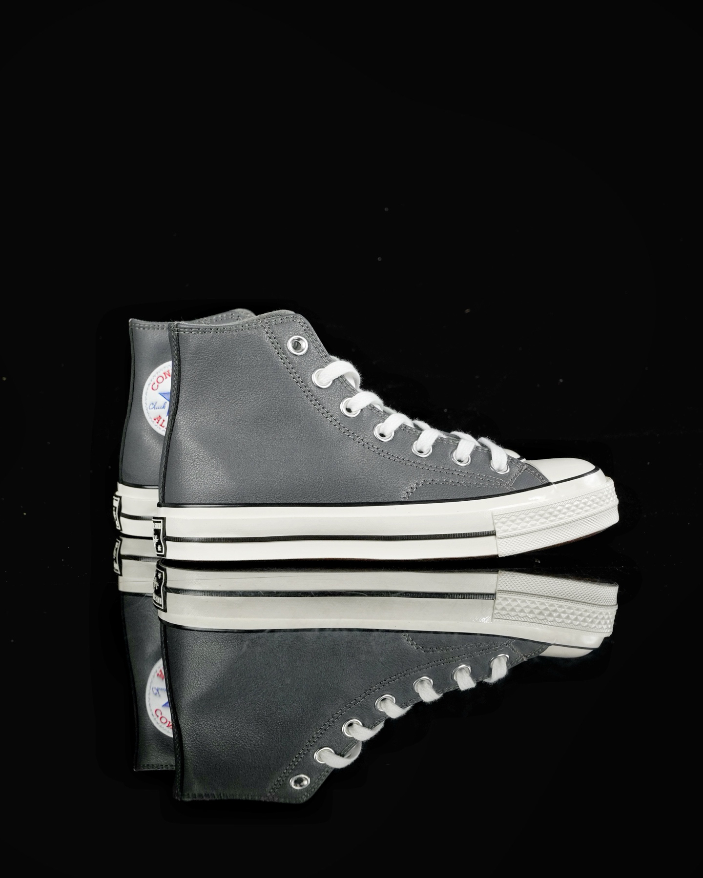 Converse Chuck 70 Leather High-Top Vintage Gray