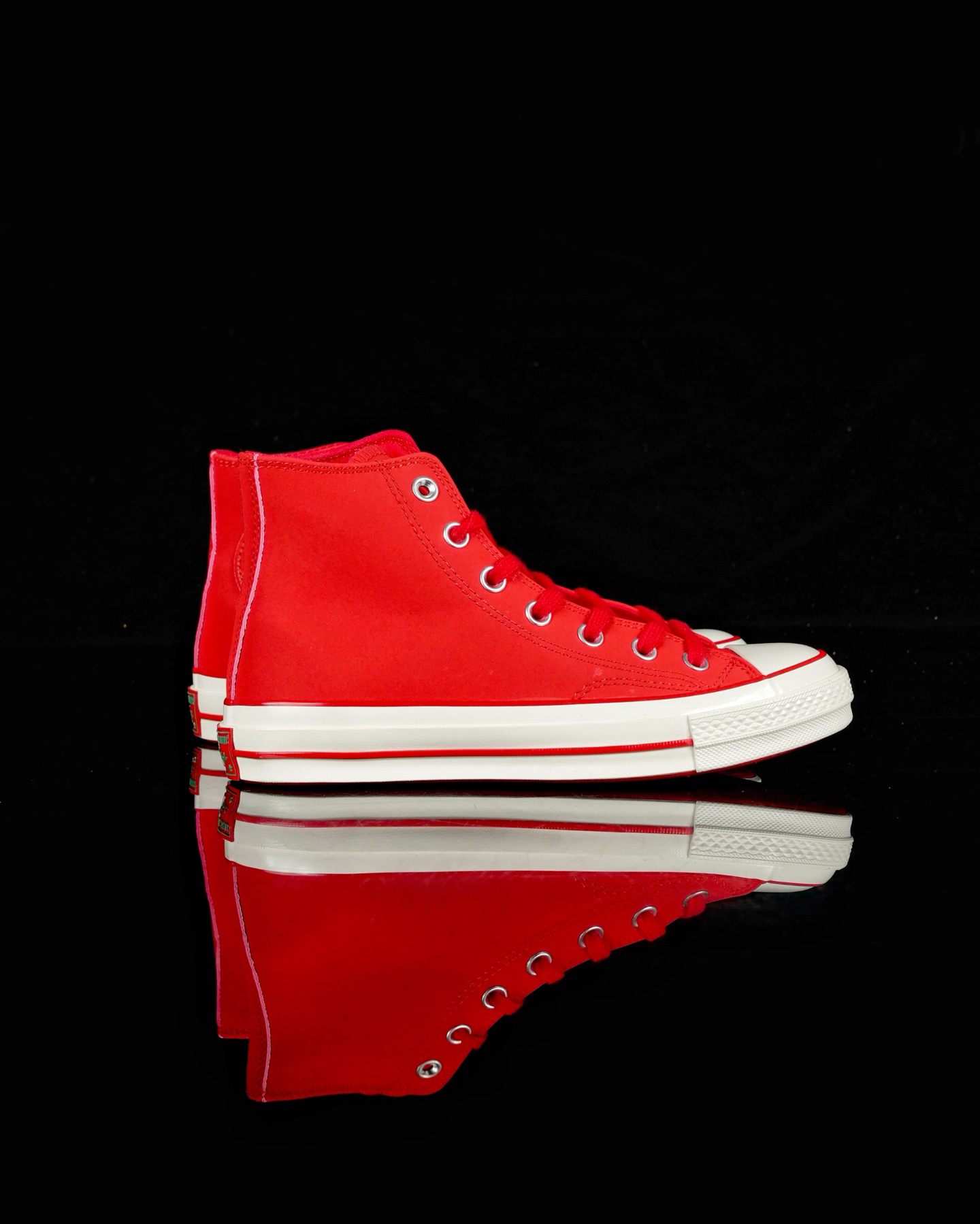 Converse Chuck 70 Christmas Suede High Tops Red