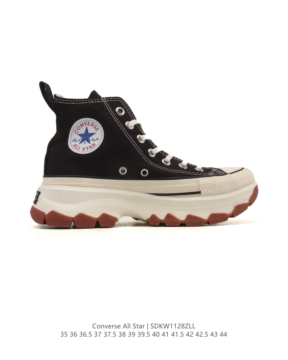 Converse All Star Platform High-Top Sneakers Black