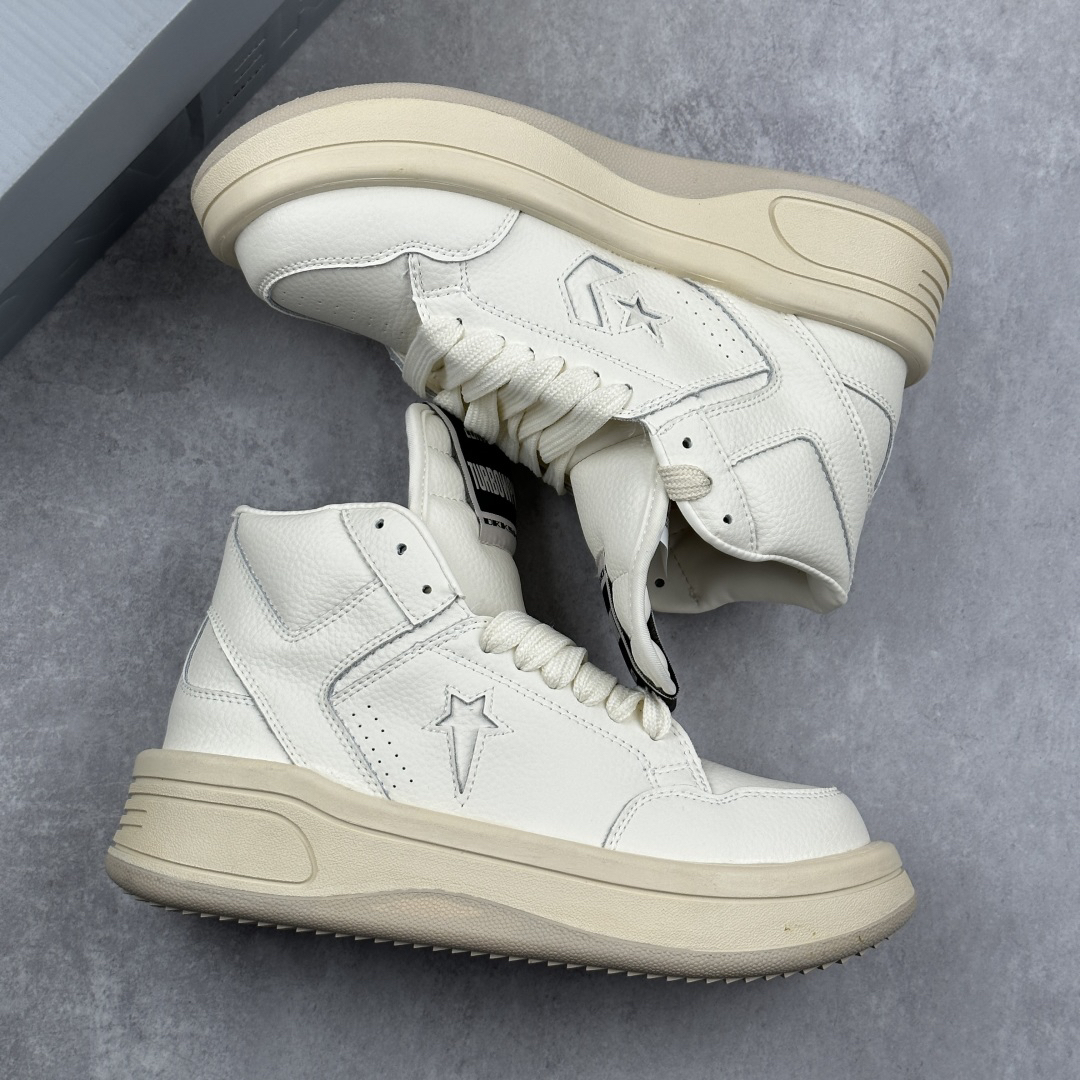 Converse TurboWPN One Star Platform High-Top Sneakers Cream White