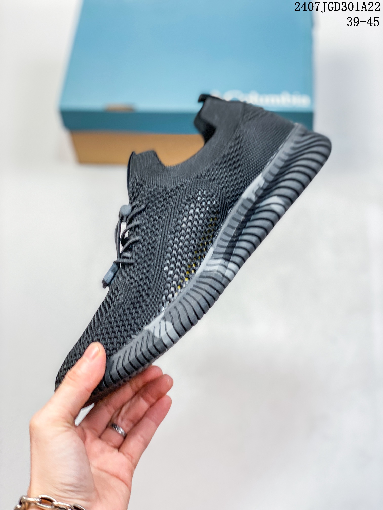 Columbia Breathable Mesh Hiking Shoes Black