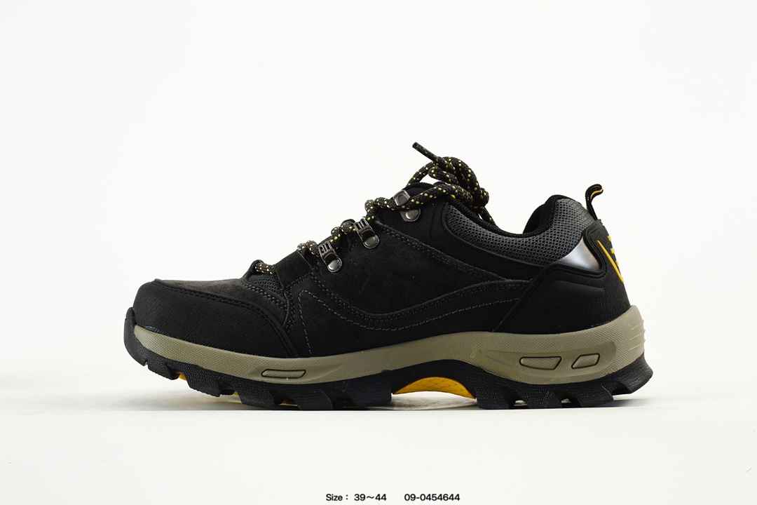 Columbia Men's Trail Hiking Shoes Black Yellow