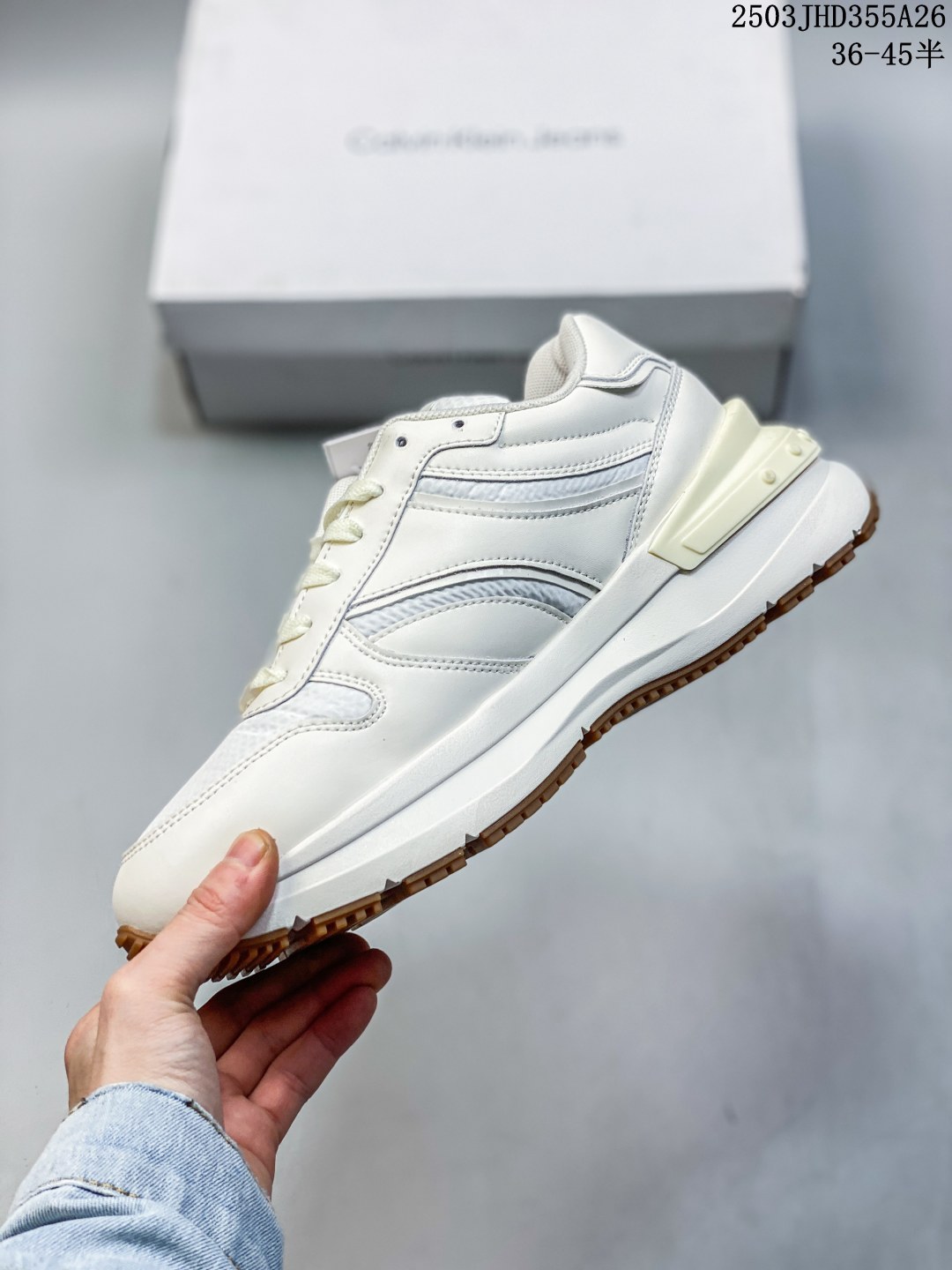 Calvin Klein Jeans Chunky Runner Sneakers White