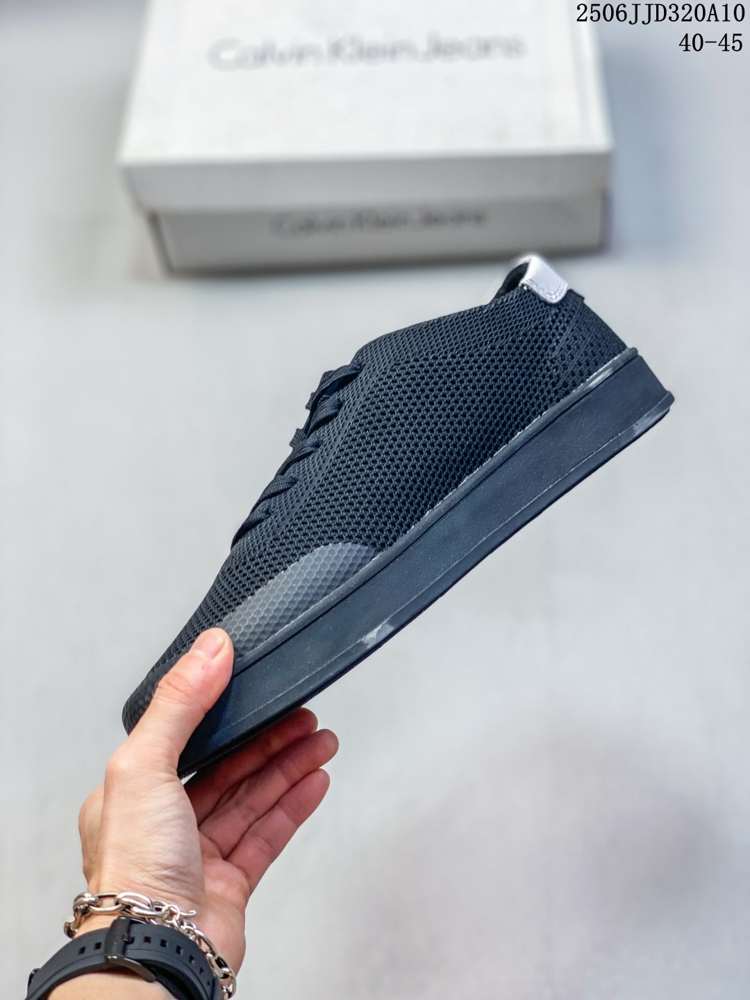 Calvin Klein Mesh Low-Top Sneakers Black