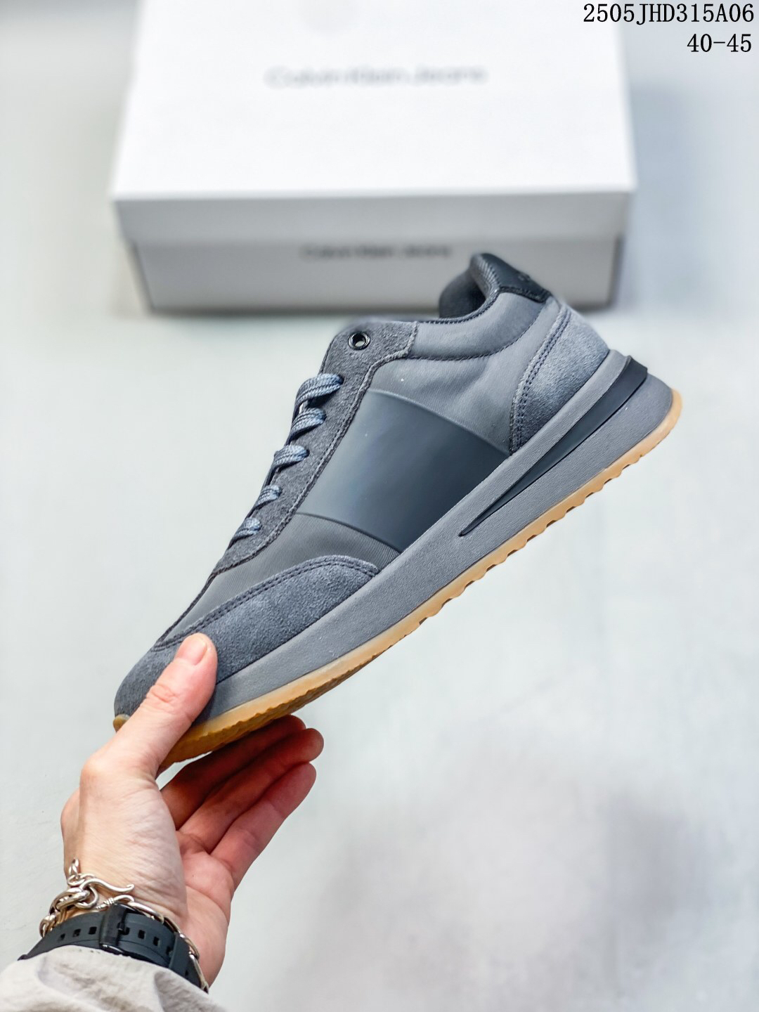 Calvin Klein Retro Runner Sneakers Gray
