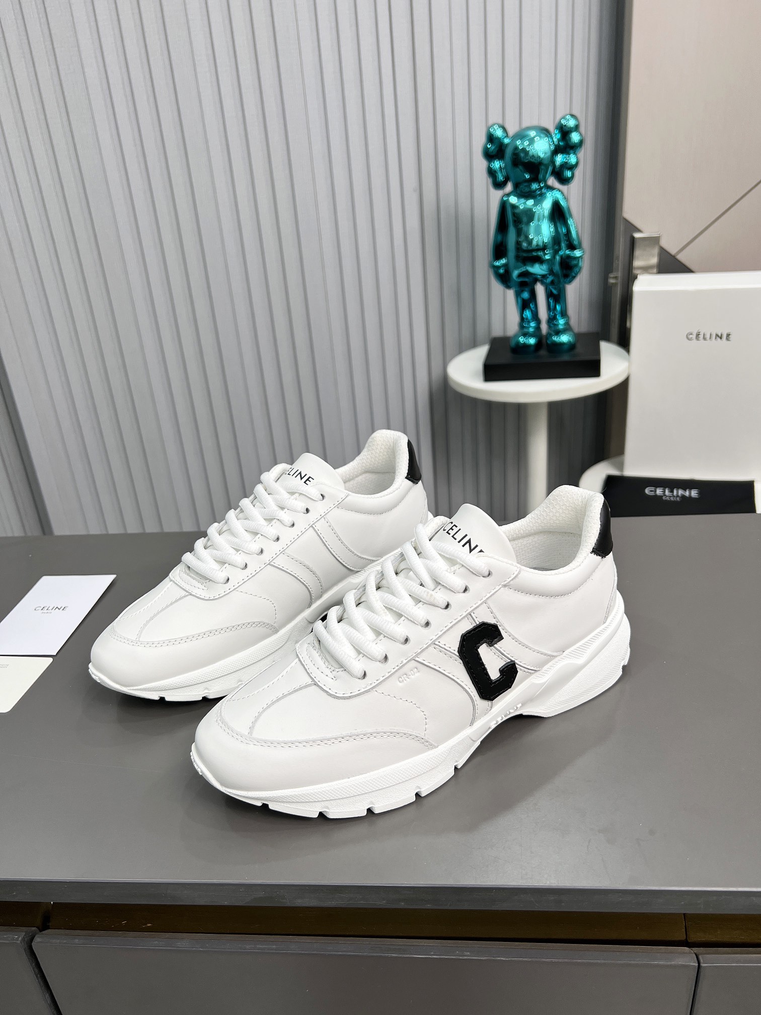 CELINE Chunky Dad Sneakers White/Black