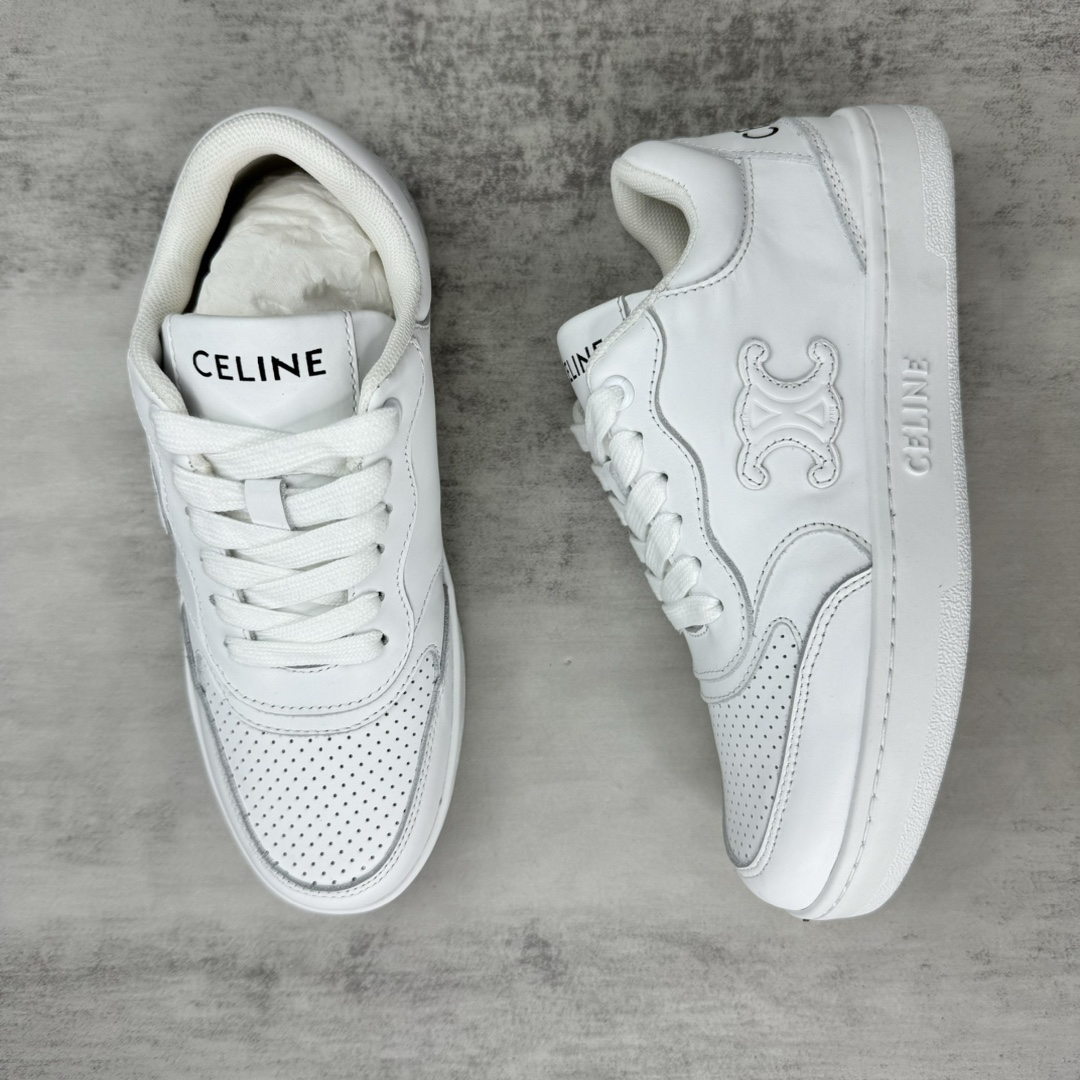 Celine Runner Low Sneakers White
