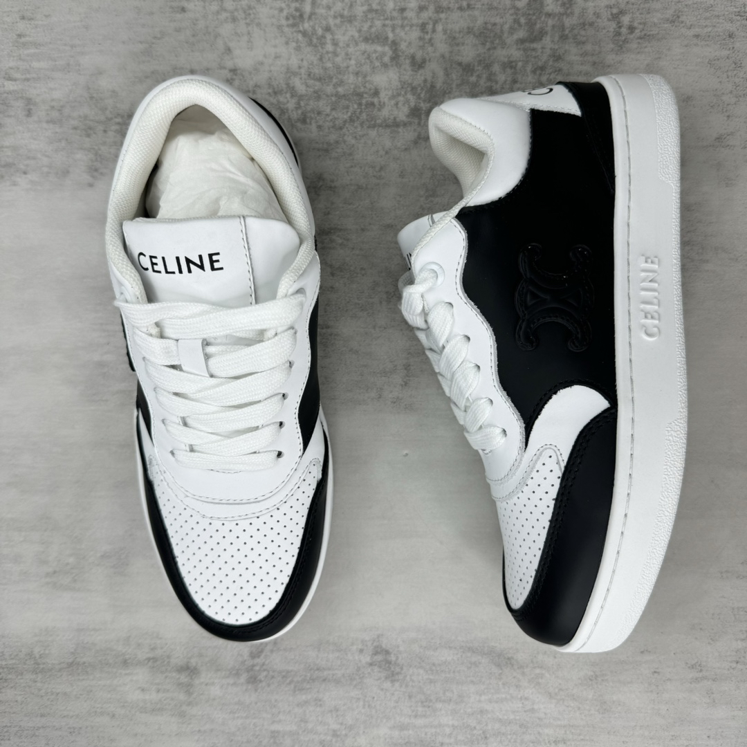 Celine Runner Low Sneakers Black/White