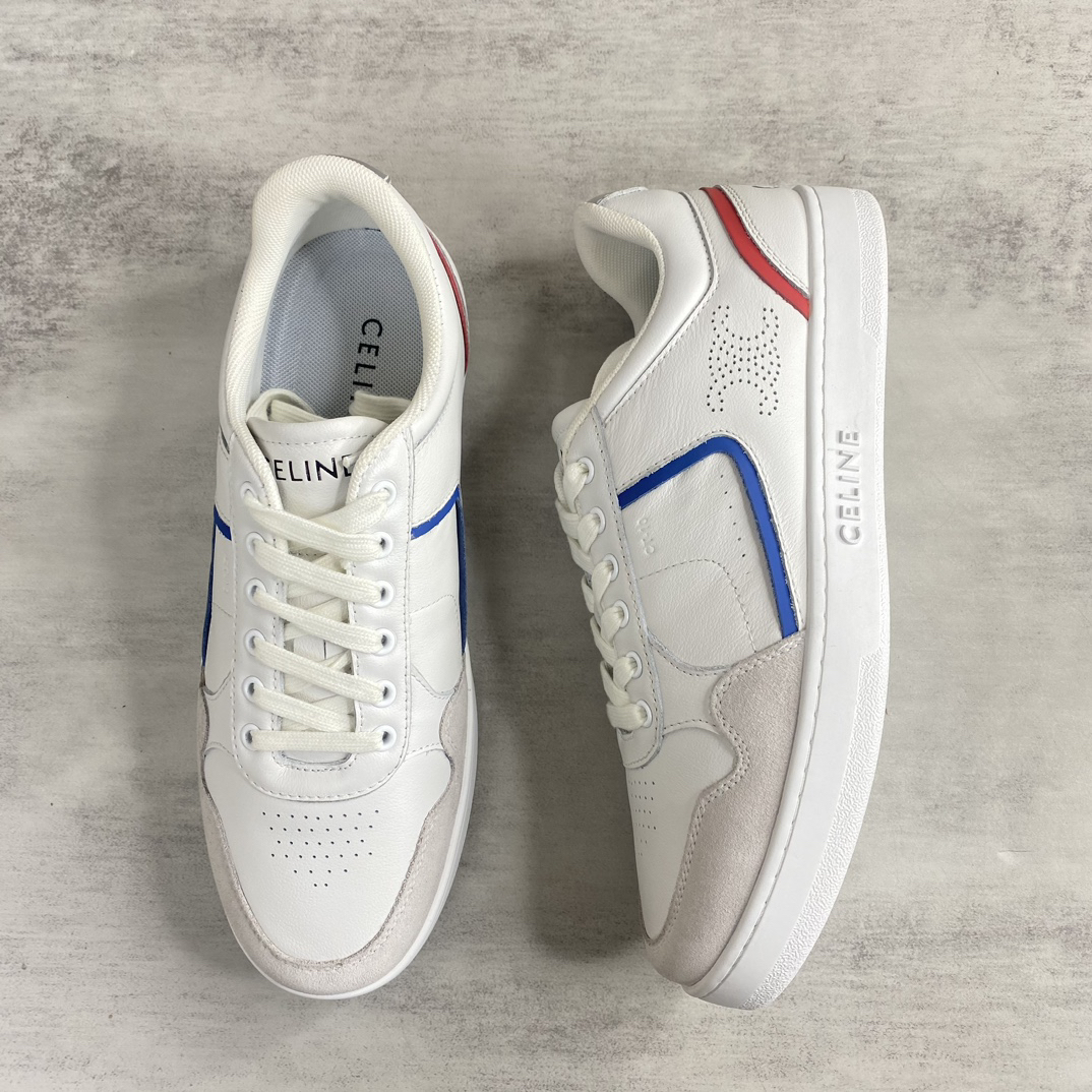 Celine CT-10 Low Sneakers White