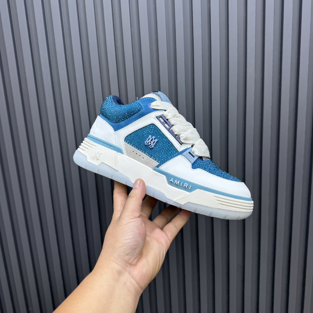 AMIRI Skel Top Low Sneakers Blue