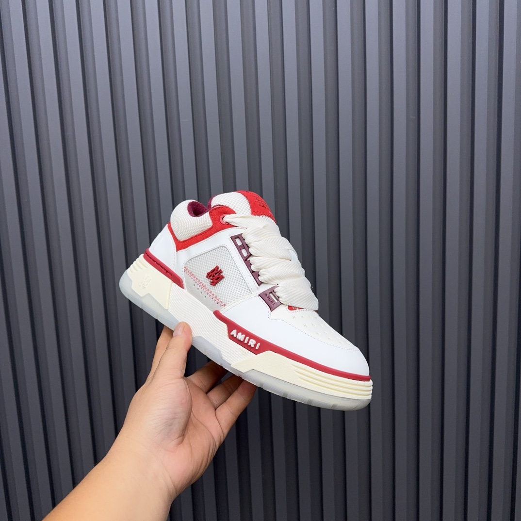 AMIRI Low-Top Sneaker White/Red