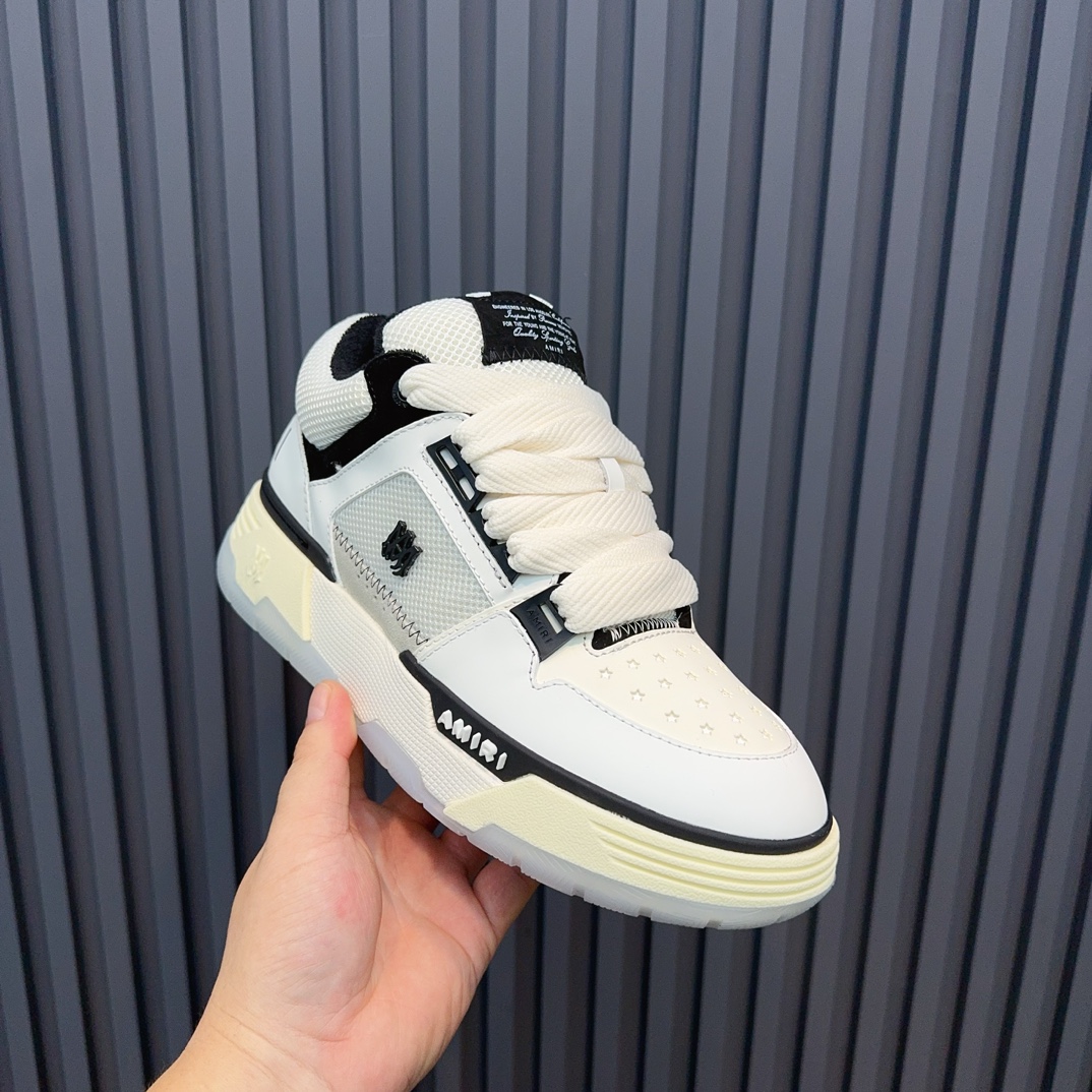 AMIRI Low-Top Sneakers White/Black