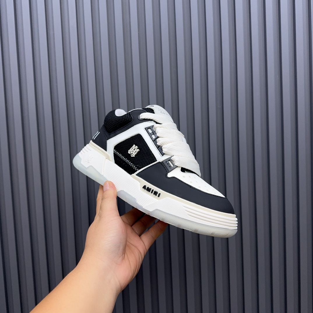 AMIRI Low-Top Sneakers Black/White