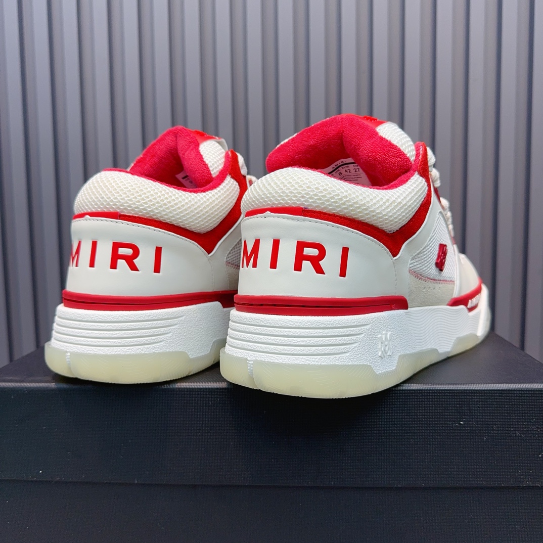 Amiri Low-Top Sneakers White/Red
