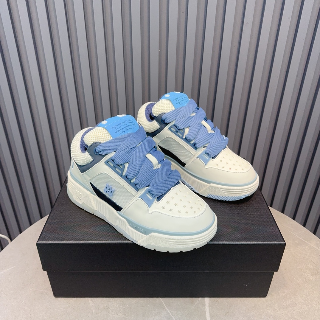AMIRI Low-Top Sneakers Blue/White