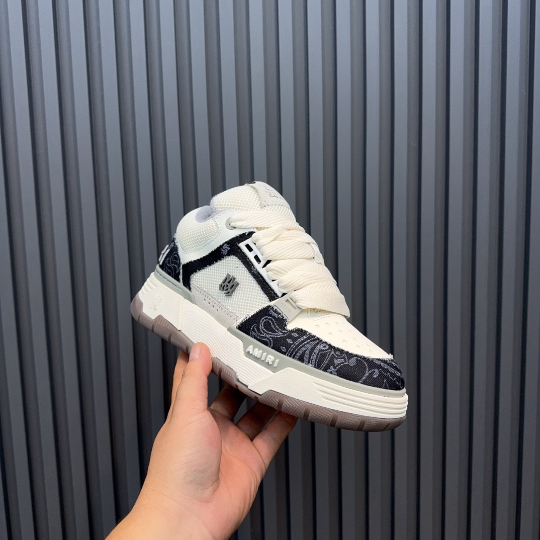 AMIRI Low-Top Sneakers White/Black