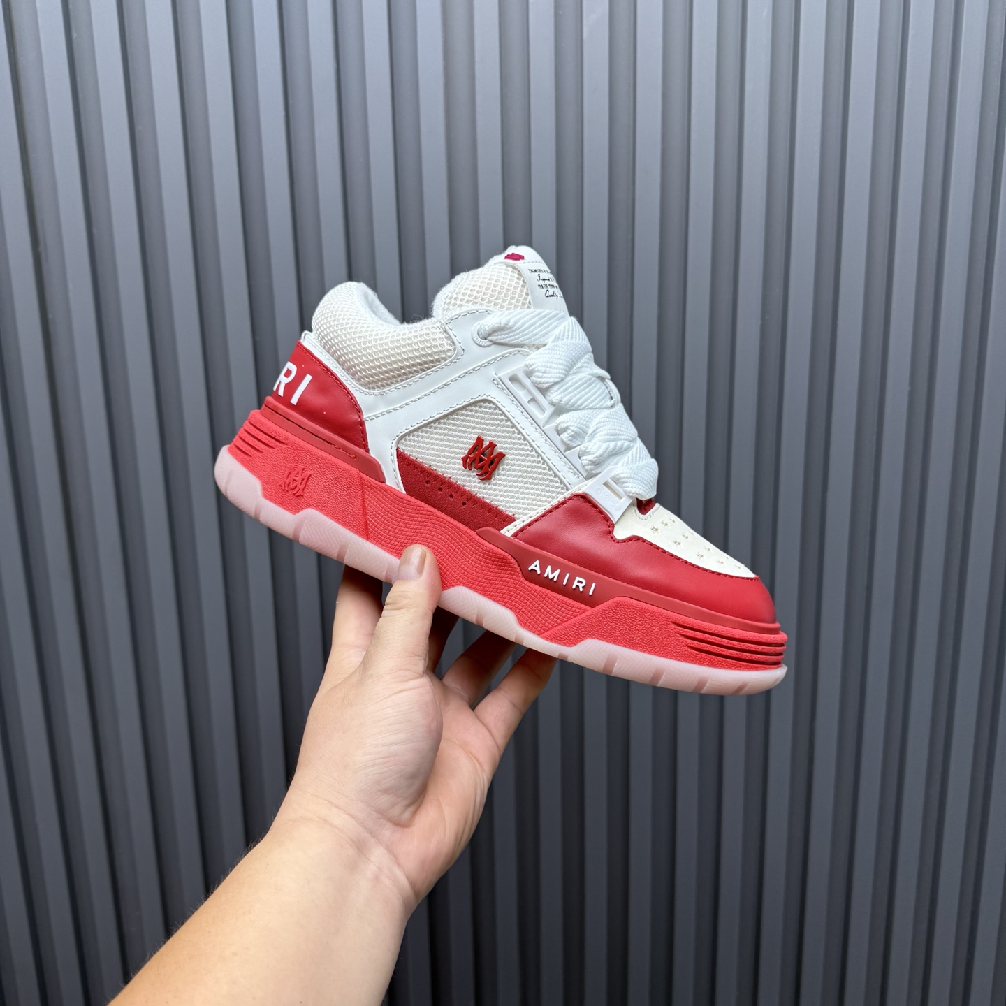 Amiri Low-Top Sneakers Red