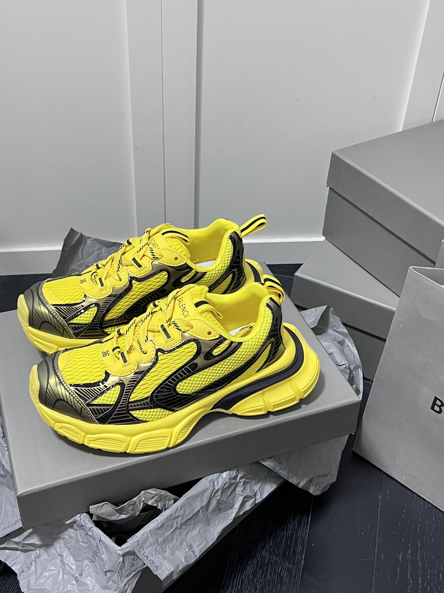 Balenciaga Track Sneaker Yellow