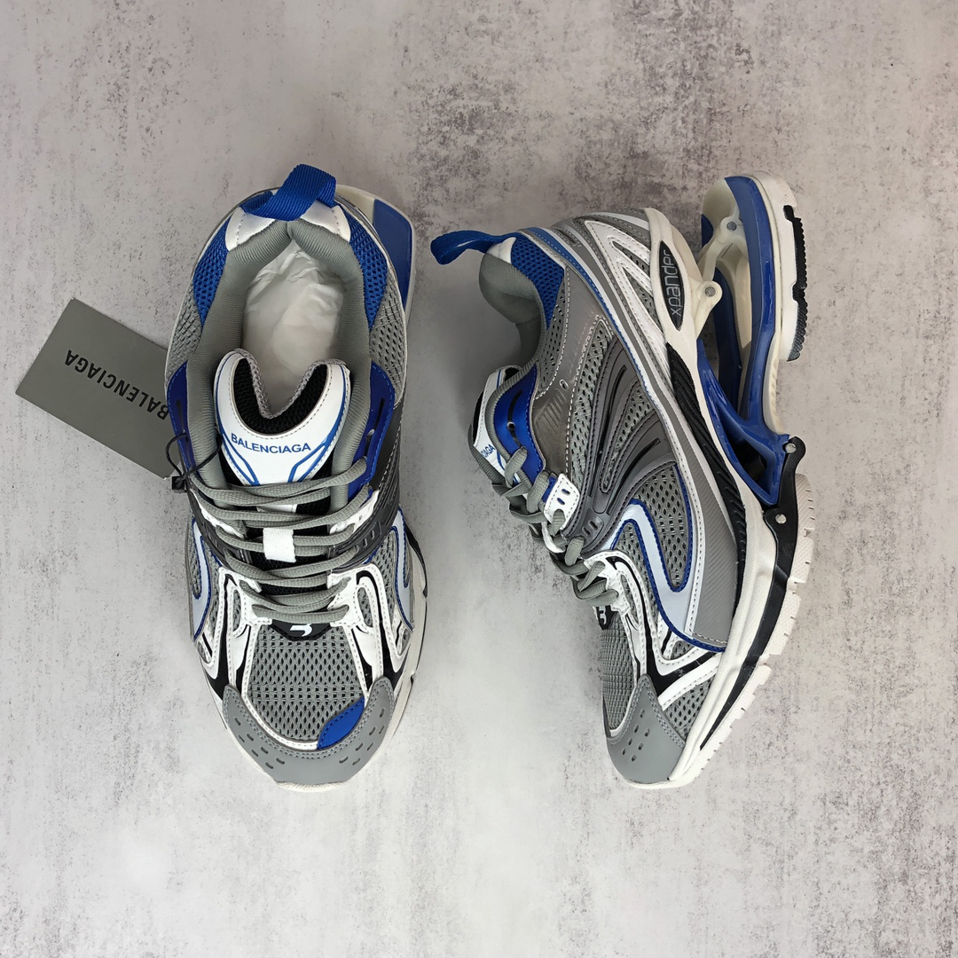 Balenciaga X-Pander Sneakers Grey Blue