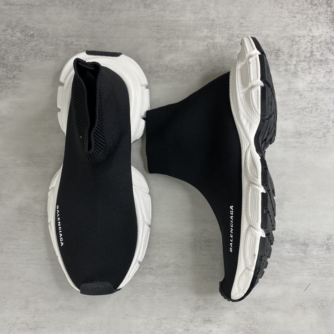 Balenciaga 3XL Sock Runner Black/White