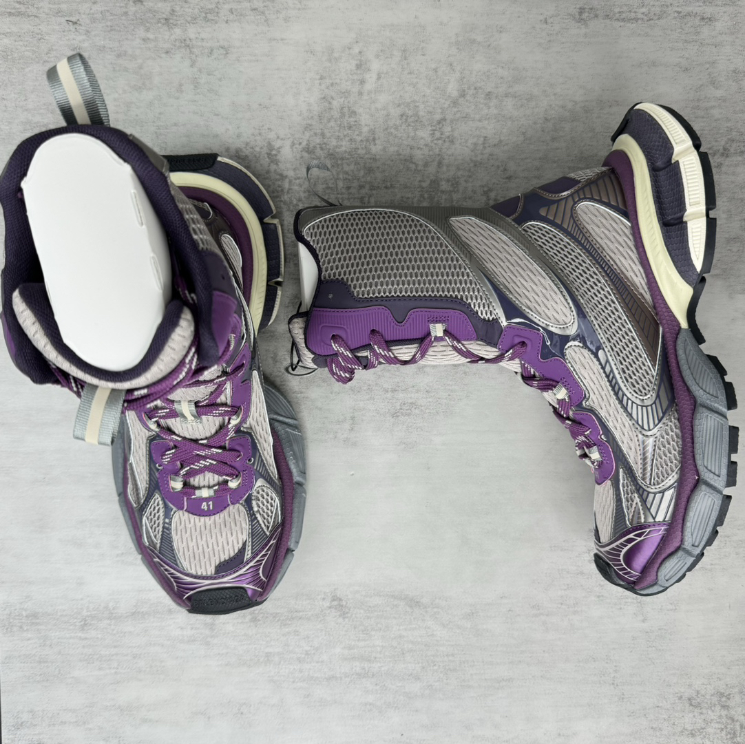 Balenciaga 5XL High-Top Sneakers Purple