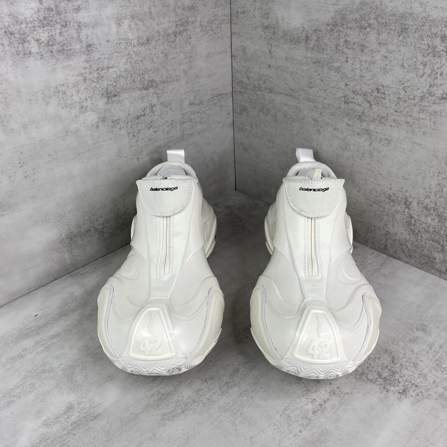 Balenciaga Zip Basketball Shoes White