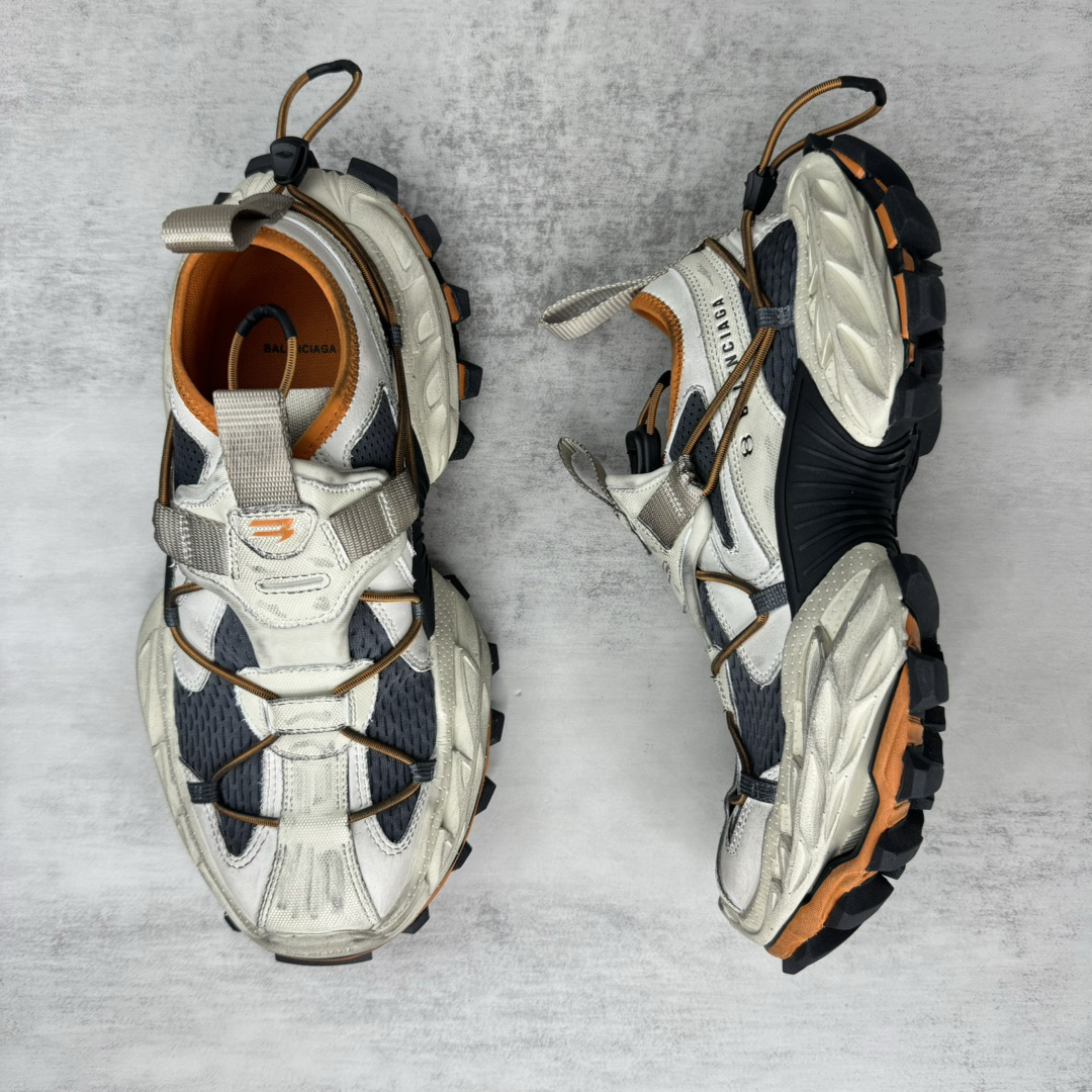 Balenciaga 15th Track Sneaker White/Orange