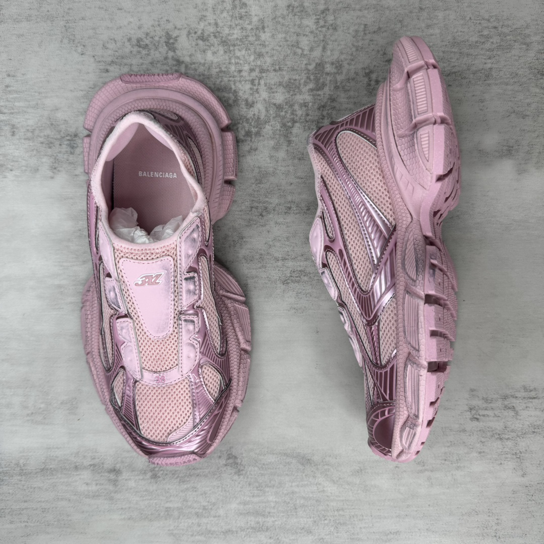 Balenciaga 3XL Slip-On Sneakers Pink