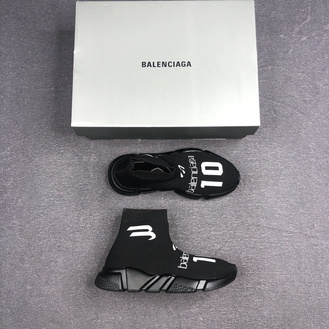 Balenciaga Speed Sock Sneakers Black