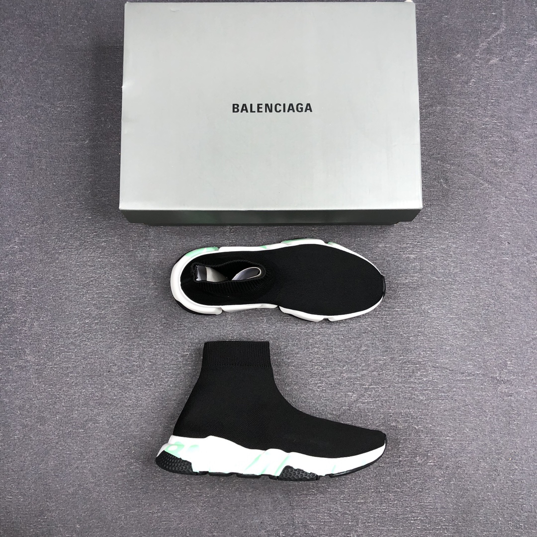 Balenciaga Speed Sock Sneakers Black
