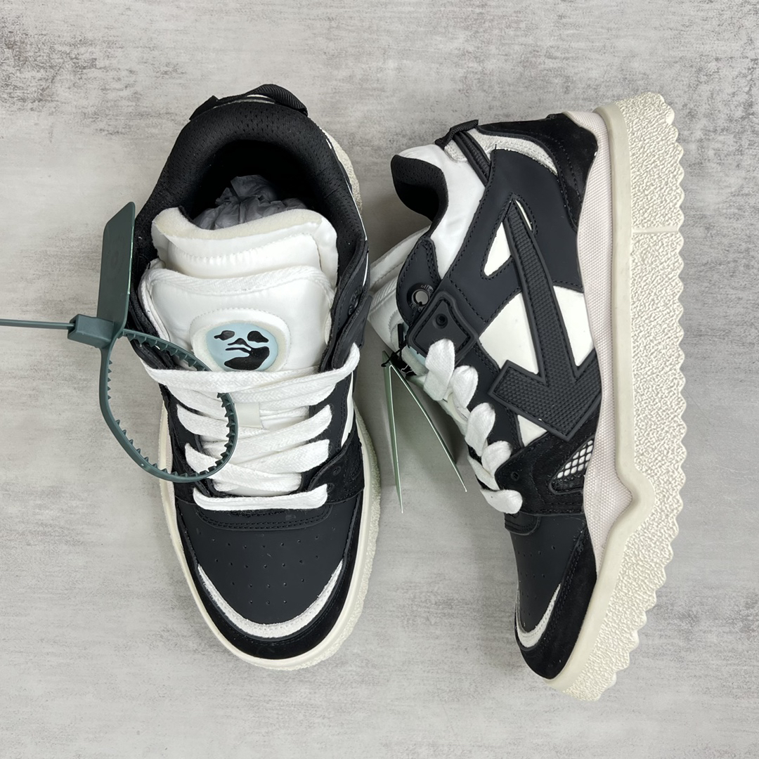 Off-White Arrow Chunky Sneakers Black/White