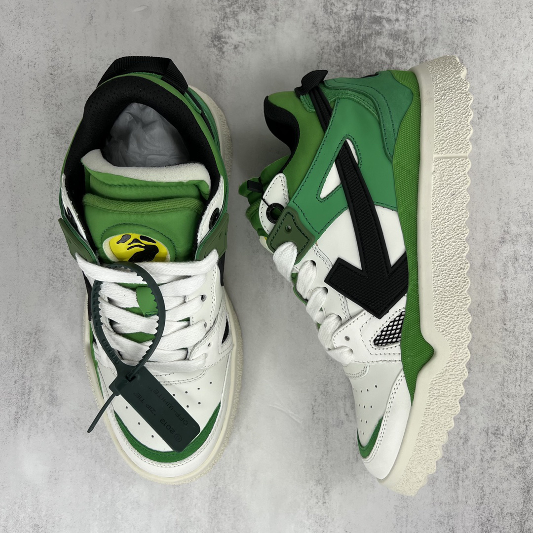 Off-White Arrow Sneakers Green