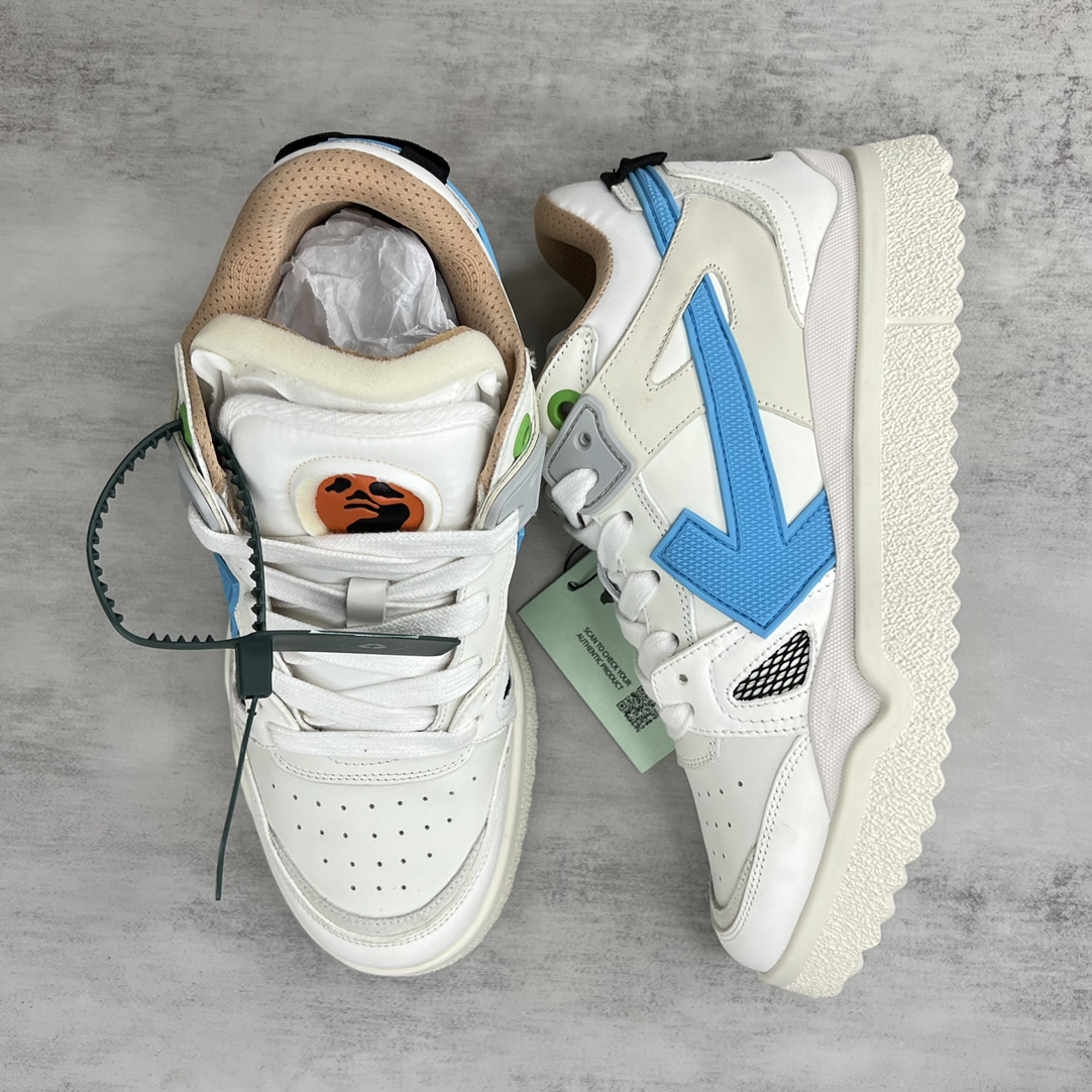 Off-White Arrow Low Sneakers White/Blue