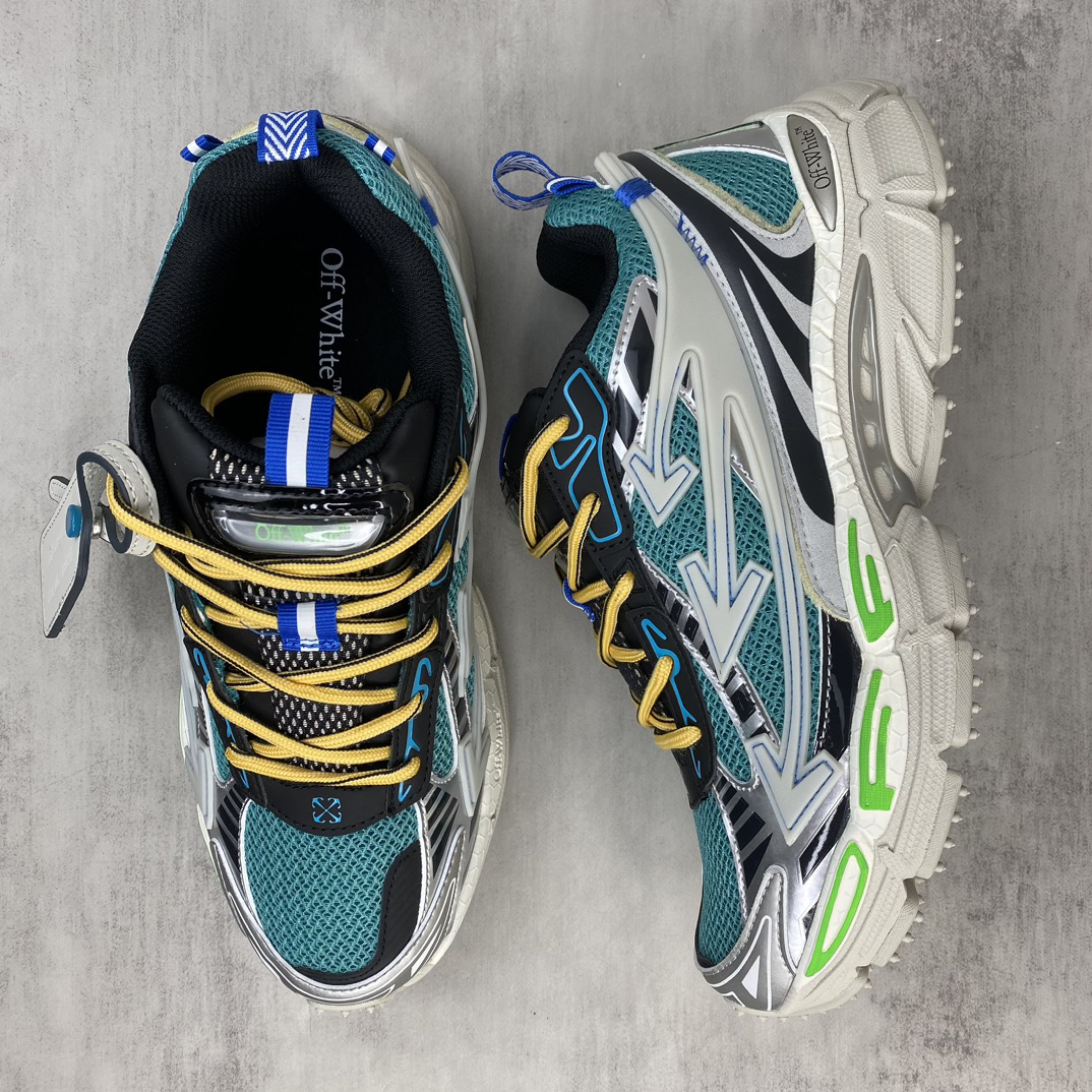 Off-White CO V Mesh Sneakers Multicolor